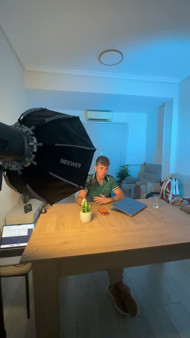 Detrás de cámaras en el set, vídeo 3
