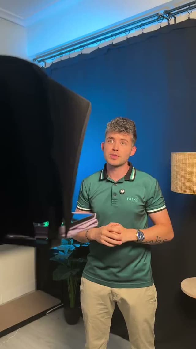Detrás de cámaras en el set, vídeo 5