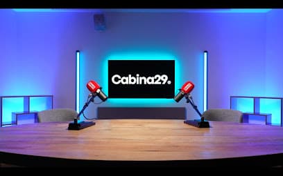 Cabina 29 Podcast, estudio de grabación en Madrid