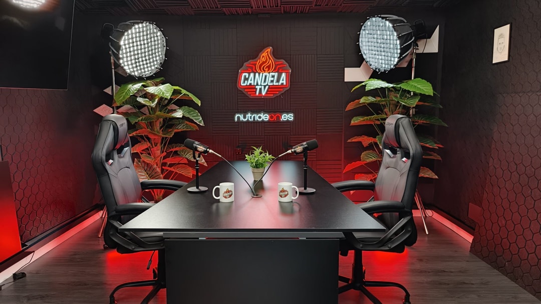 CANDELA TV, estudio de grabación en Madrid